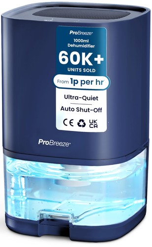 Pro breeze 1000ml - 1000ml, dehumidifier
