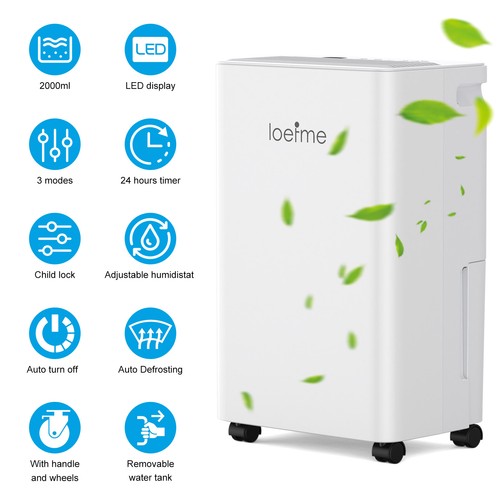 16l day portable - 16l/day, dehumidifier