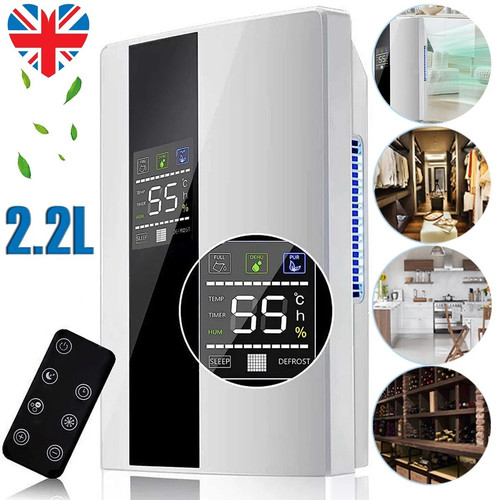 Portable dehumidifier - 2.2l,